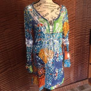 Gorgeous Swarovski Detail Tunic